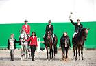 The Final of the equestrian show-jumping competition  “Flying Horse Cup”